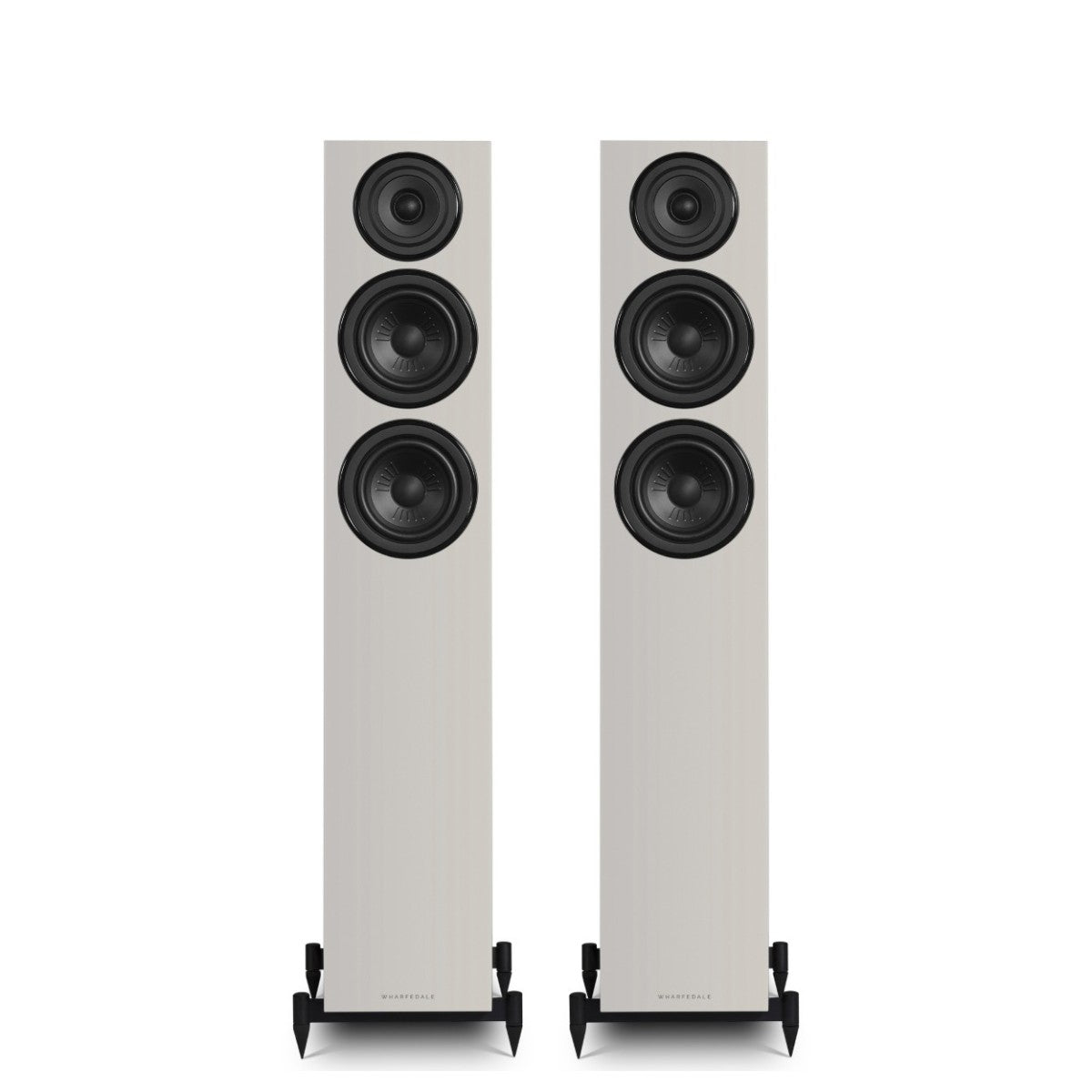 Denon PMA-600NE Amp & DCD-600NE CD Player Silver with Wharfedale Diamond 12.3i Floorstanding Speakers Grey Hi-Fi Bundle