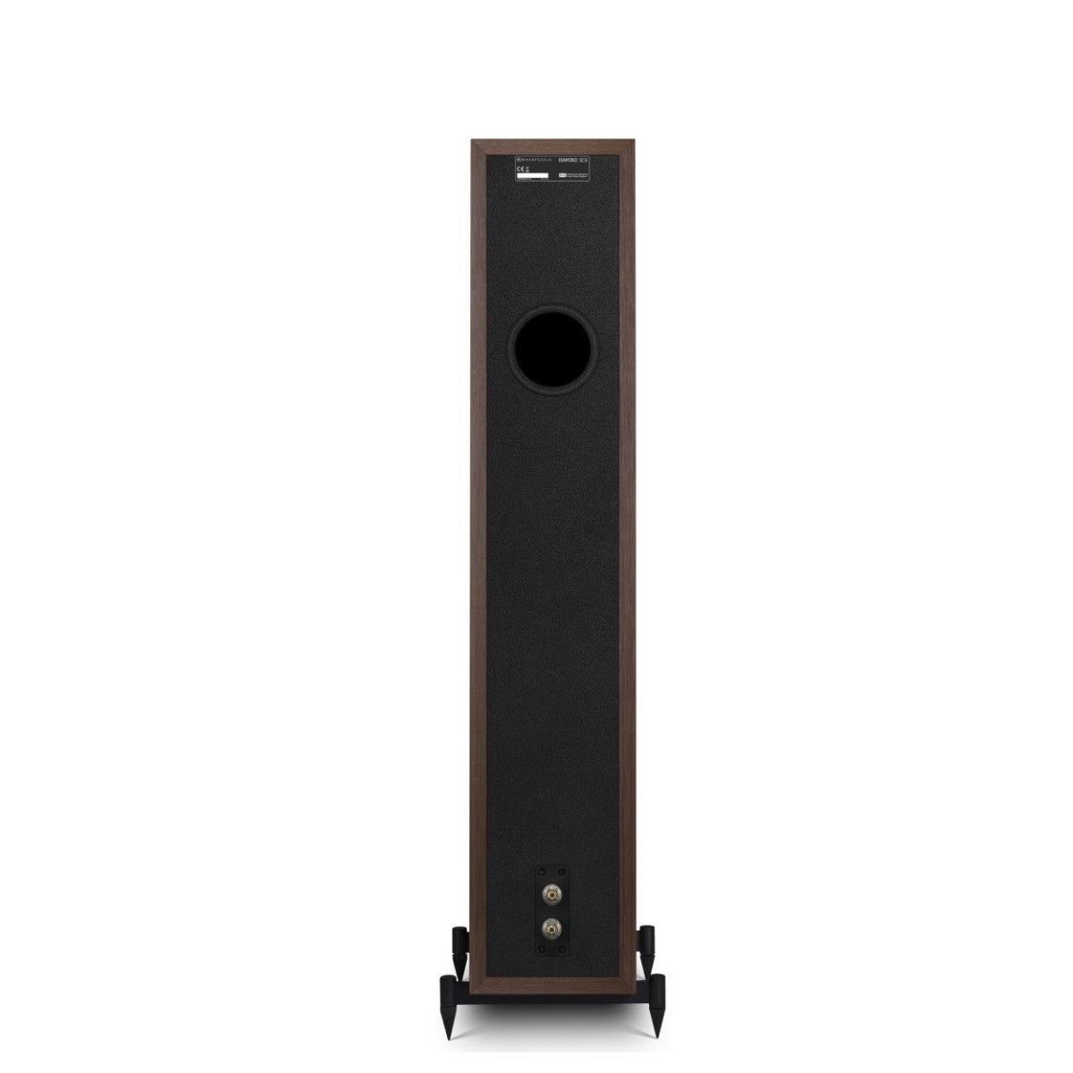 Denon PMA-600NE Amp & DCD-600NE CD Player Black with Wharfedale Diamond 12.3i Floorstanding Speakers Walnut Hi-Fi Bundle