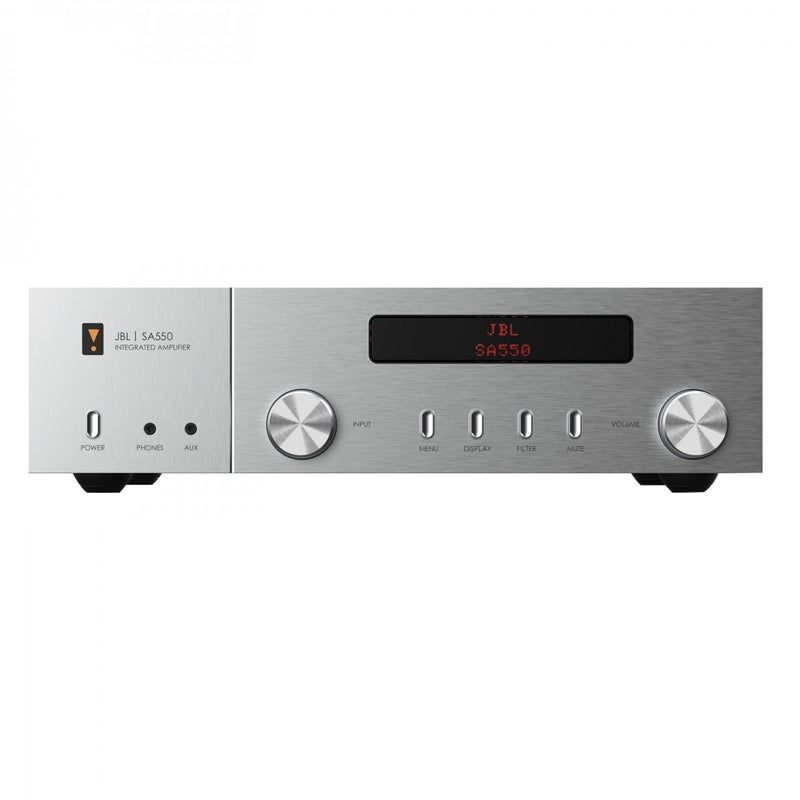 JBL Classic SA550 Amplifier CD350 CD Player & MP350 Music Streamer with 4312G Studio Monitor Pair of Speakers Ghost Edition