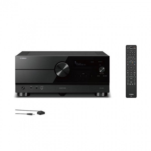 Yamaha RXV6A AV Receiver With Wharfedale DX3 HCP 5.1 Speaker Package Black