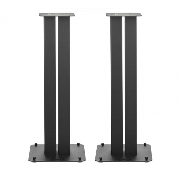 Bowers & Wilkins 607 S3 Bookshelf Speakers with FS-600 S3 Stands Black