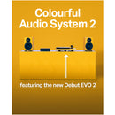 Pro-Ject Colourful Audio System 2 All In One True Analog HiFi Stereo System Satin Golden Yellow PJAACAS2YELSAT Satin Golden Yellow