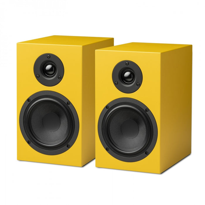 Pro-Ject Colourful Audio System 2 All In One True Analog HiFi Stereo System Satin Golden Yellow PJAACAS2YELSAT Satin Golden Yellow