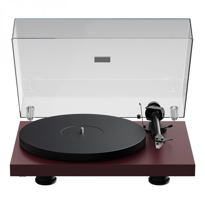 Pro-Ject Colourful Audio System 2 All In One True Analog HiFi Stereo System Satin Wine Red PJAACAS2RED Satin Wine Red