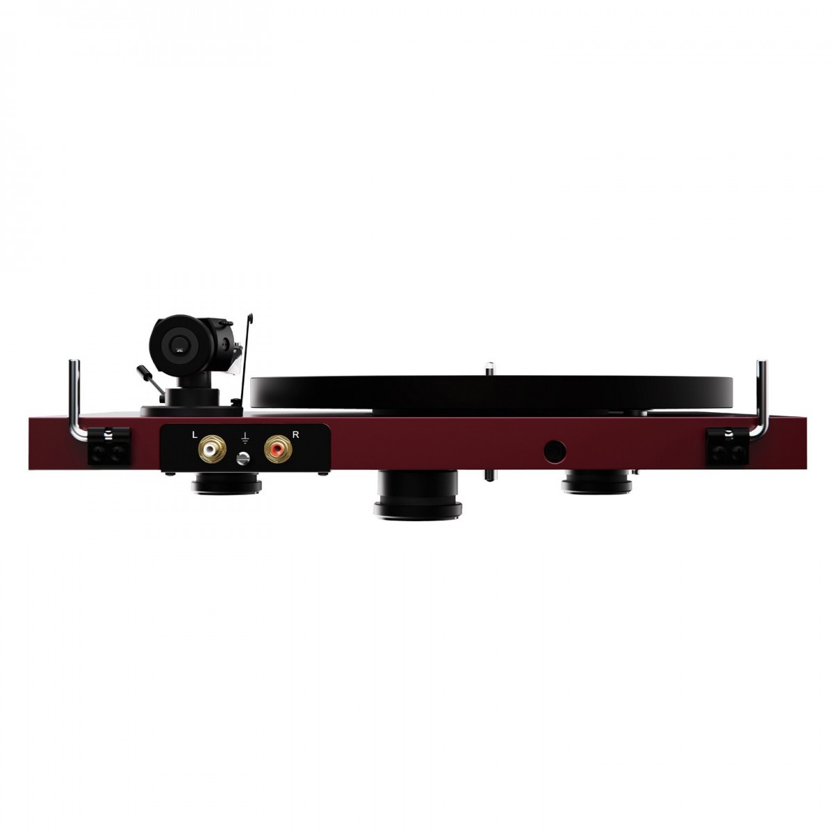 Pro-Ject Colourful Audio System 2 All In One True Analog HiFi Stereo System Satin Wine Red PJAACAS2RED Satin Wine Red