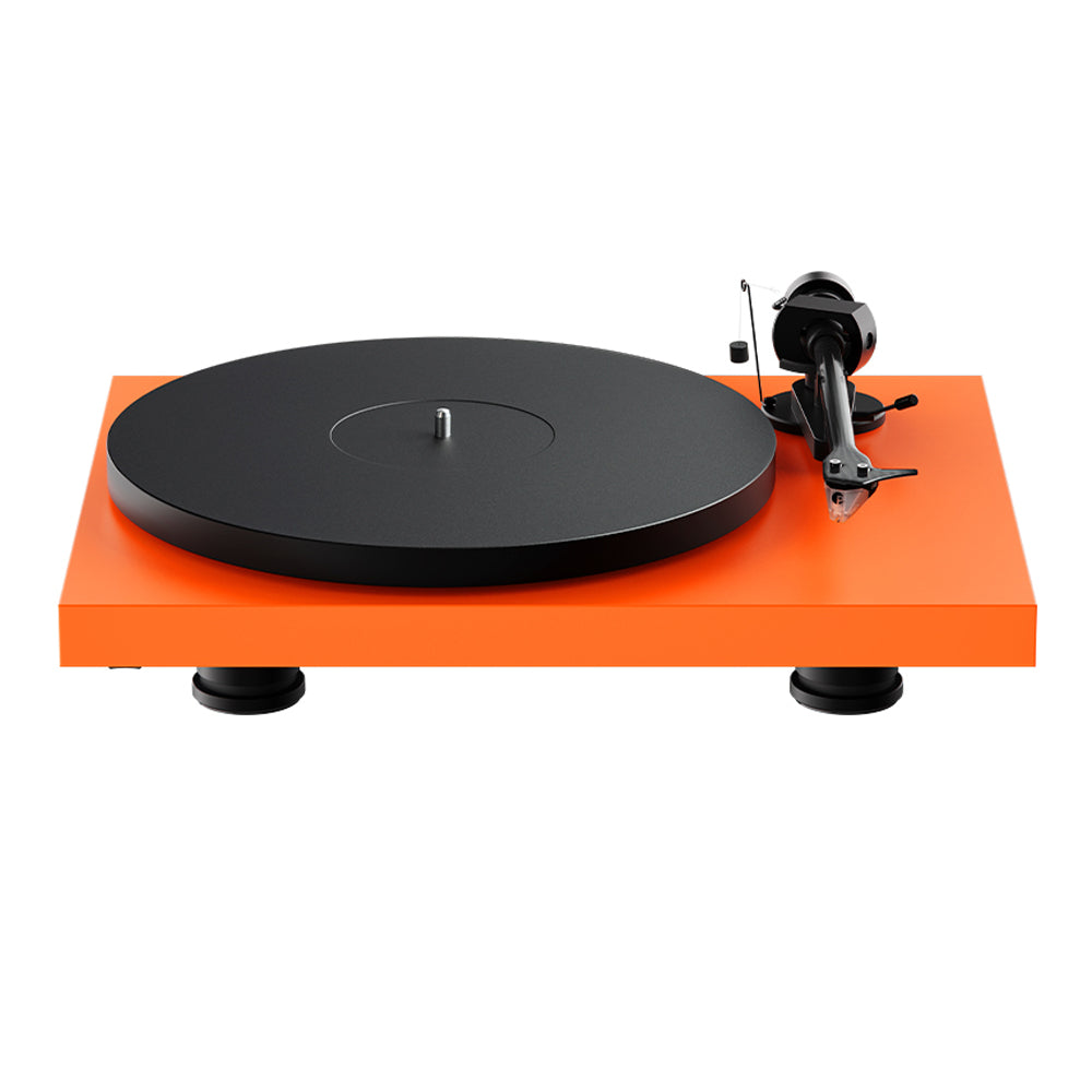Pro-Ject Colourful Audio System 2 with Debut EVO 2 Turntable MaiA S3 Amplifier and Speaker Box 5 S2 Speakers - Satin Signal Orange Satin Signal Orange