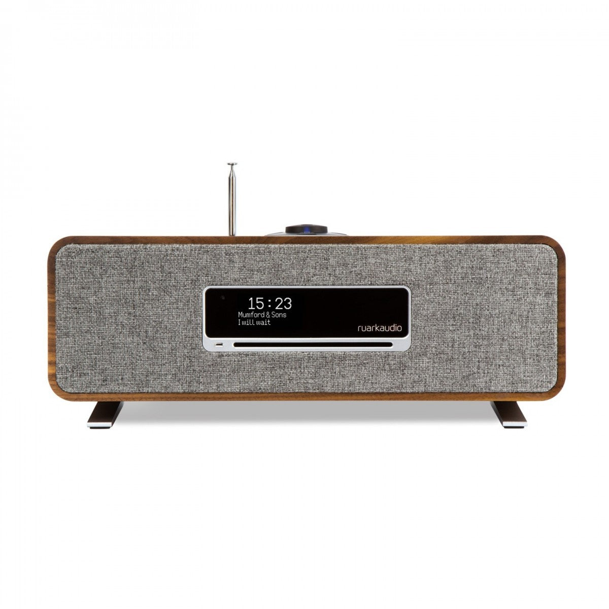 Pro-Ject Debut EVO 2 Turntable and Ruark R3s Music System HiFi Package - Walnut