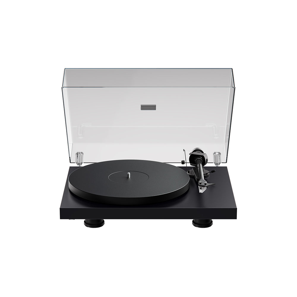 Pro-Ject Debut EVO 2 Turntable Satin Black and Ruark R3s Music System Charcoal HiFi Package