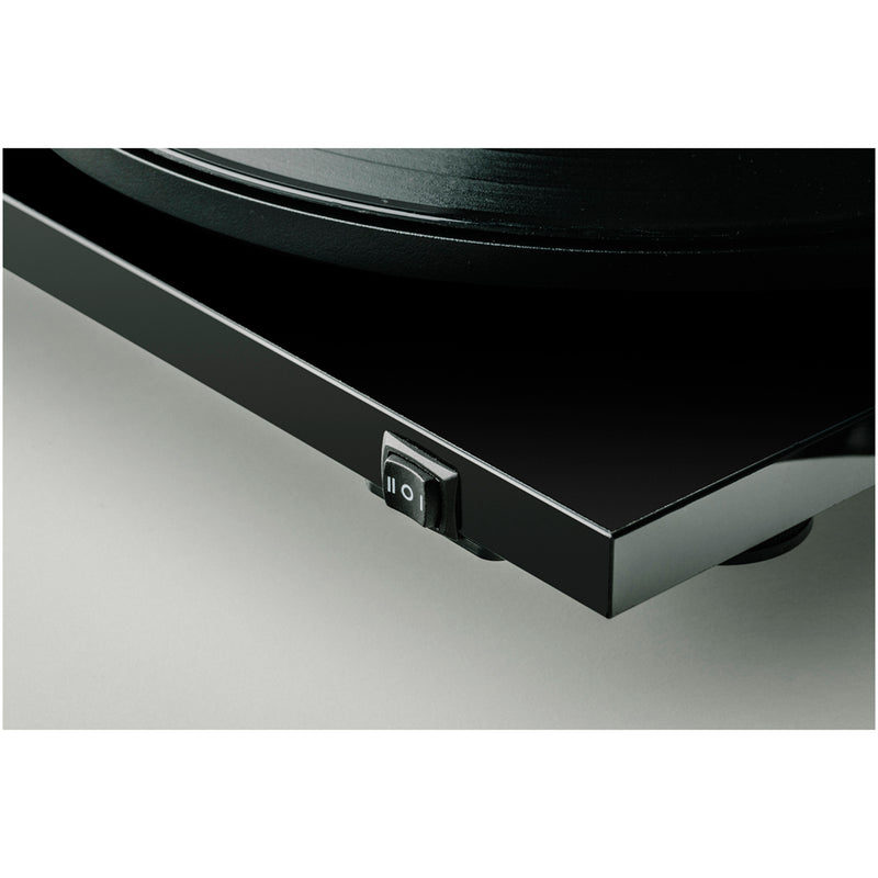 Pro-Ject E1.2 Plug and Play Entry Level Audiophile Grade Manual Turntable Black Black