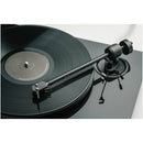 Pro-Ject E1.2 Plug and Play Entry Level Audiophile Grade Manual Turntable Black Black