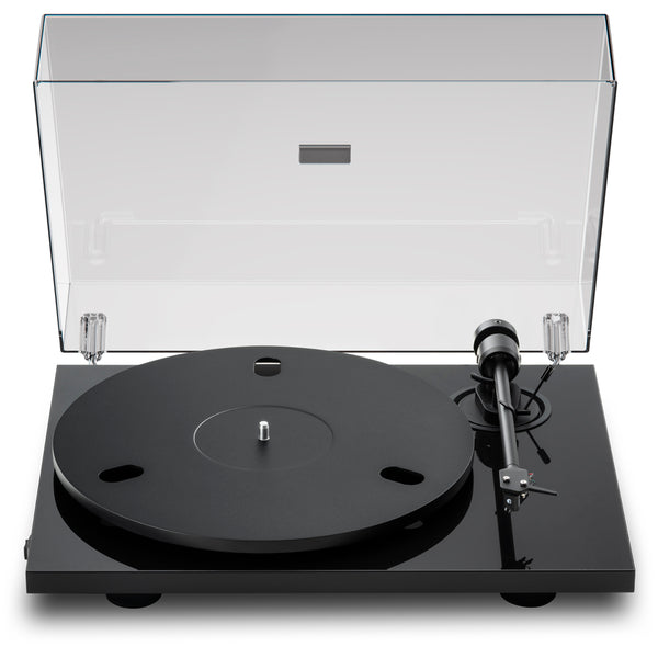Pro-Ject E1.2 Plug and Play Entry Level Audiophile Grade Manual Turntable Black Black