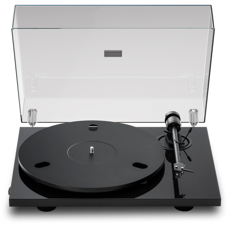 Pro-Ject E1.2 Plug and Play Entry Level Audiophile Grade Manual Turntable Black Black