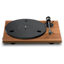 Pro-Ject E1.2 Plug and Play Entry Level Audiophile Grade Manual Turntable Walnut Walnut