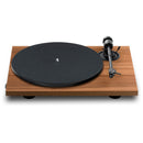 Pro-Ject E1.2 Plug and Play Entry Level Audiophile Grade Manual Turntable Walnut Walnut