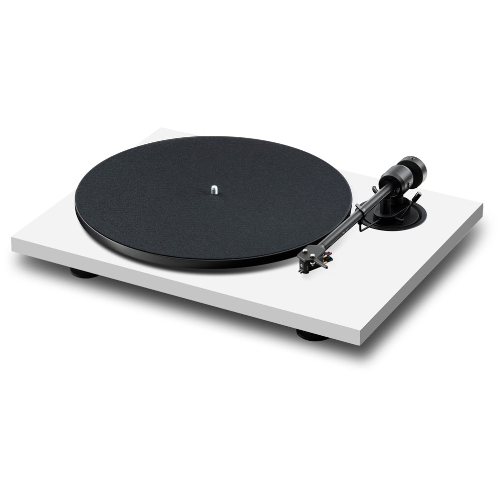 Pro-Ject E1.2 Plug and Play Entry Level Audiophile Grade Manual Turntable White White