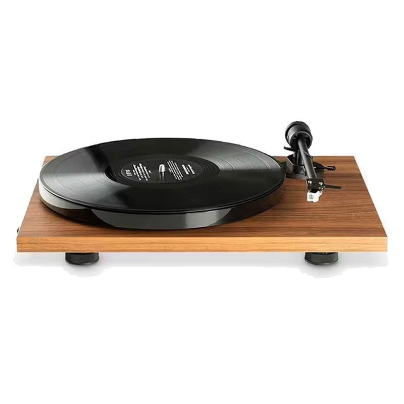 Pro-Ject E1 BT Bluetooth Belt Driven Turntable with Built-in Phono Preamp - Walnut Walnut