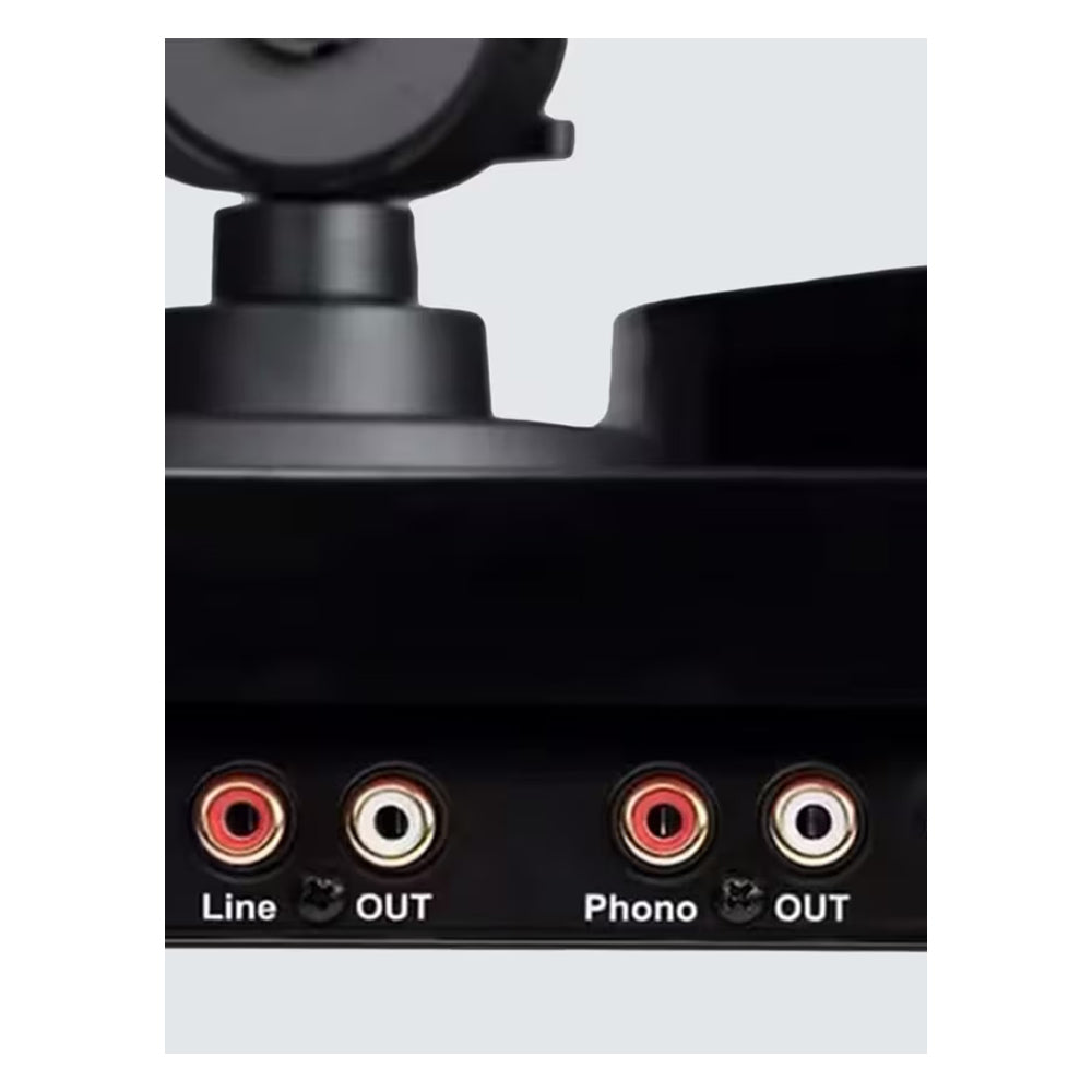 Pro-Ject E1 Phono Belt Driven Turntable with Built-in Phono Preamp - Black Black
