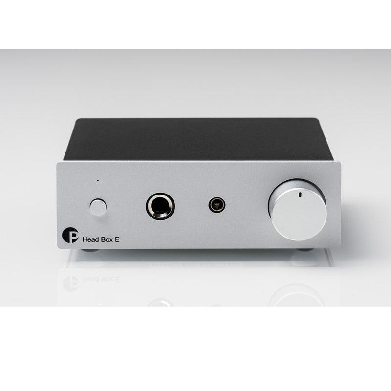 Pro-Ject Head Box E Micro-sized Headphone Amplifier Silver Silver