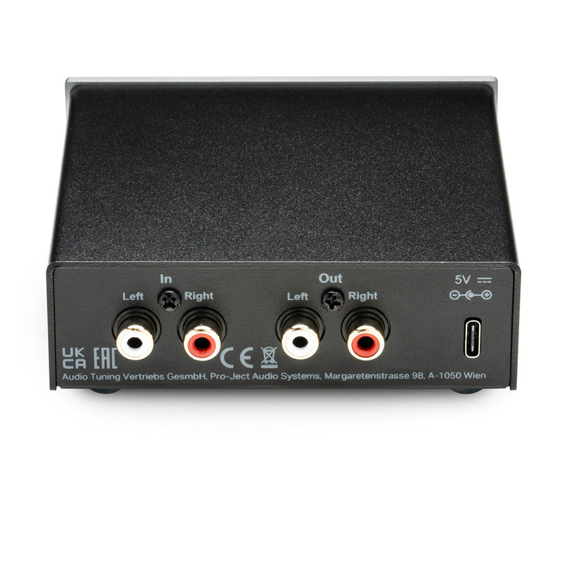Pro-Ject Head Box E Micro-sized Headphone Amplifier Silver Silver