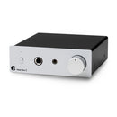 Pro-Ject Head Box E Micro-sized Headphone Amplifier Silver Silver