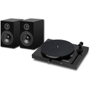 Pro-Ject Juke Box E1 Turntable Set with Speaker Box 5 Speakers Black Black