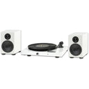 Pro-Ject Juke Box E1 Turntable Set with Speaker Box 5 Speakers White White