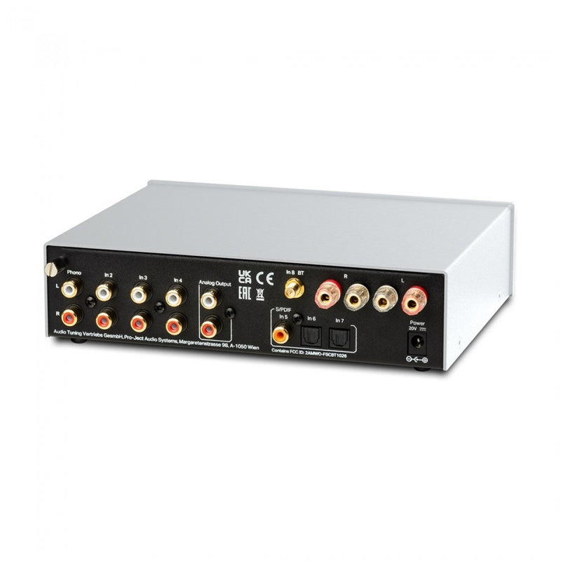 Pro-Ject MaiA S3 Compact - Versatile Audiophile Integrated Amplifier Silver Silver
