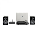 Pro-Ject Stereo Set E1 All-In-One Hi-Fi Set including E1 Turntable with Stereo Box E Integrated Amp and Speaker Box 5E Speakers - Black Black