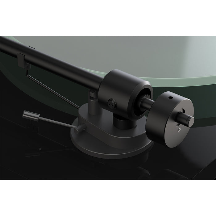Pro-Ject T1 EVO BT Bluetooth Belt Driven Turntable with Built-In Switchable Phono Preamp Black Black