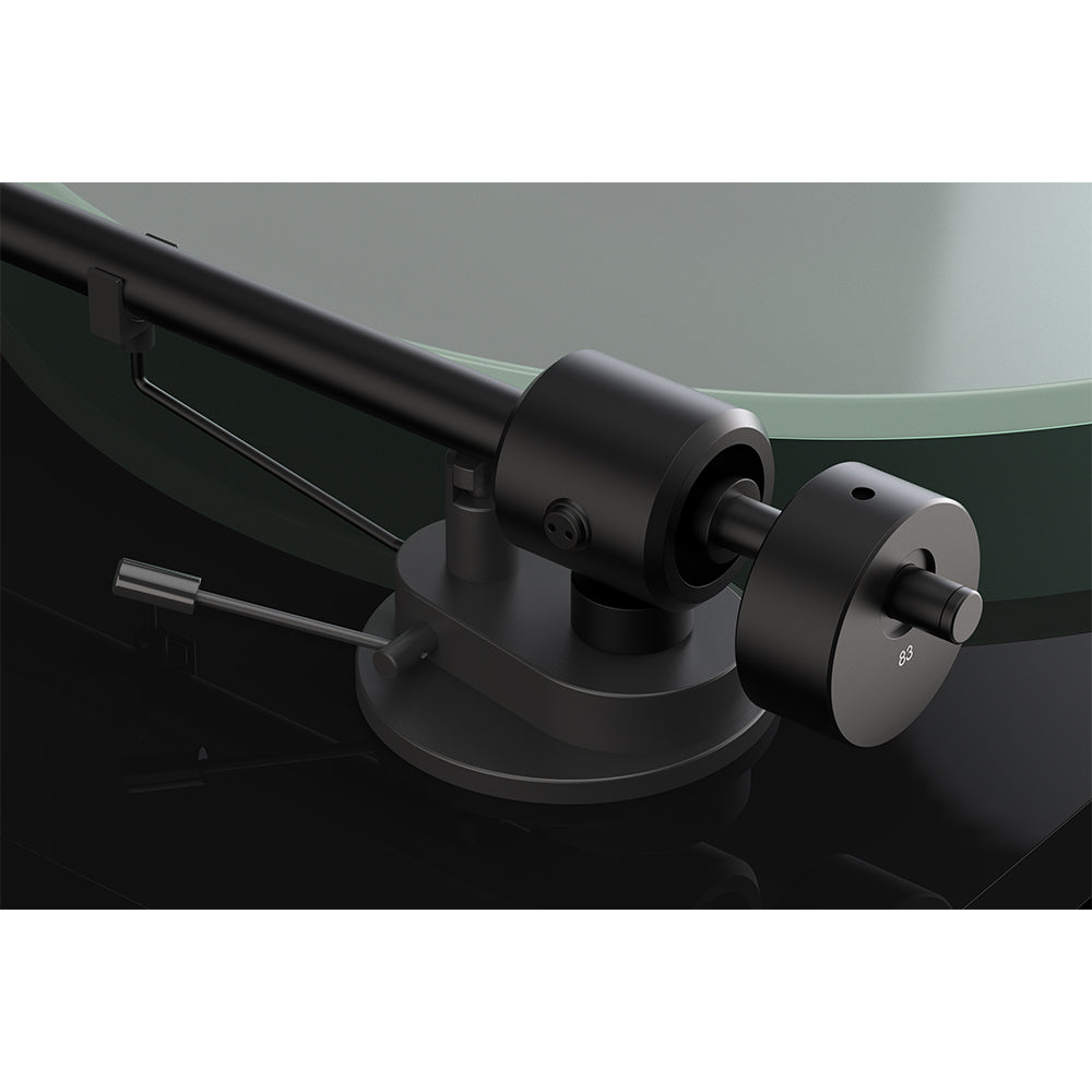 Pro-Ject T1 EVO BT Bluetooth Belt Driven Turntable with Built-In Switchable Phono Preamp White White