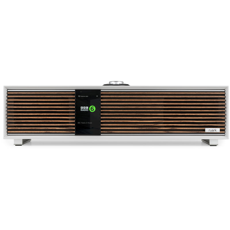 Pro-Ject T1 EVO Phono Belt-Driven Turntable White and Ruark R410 Integrated Wireless Music System White HiFi Package