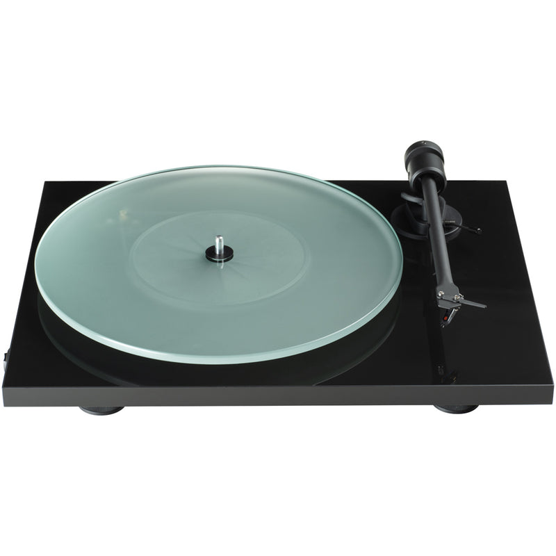 Pro-Ject T1 EVO Phono Belt Driven Turntable with Built-In Switchable Phono Preamp Black Black
