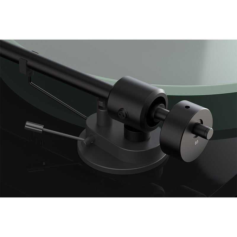 Pro-Ject T1 EVO Phono Belt Driven Turntable with Built-In Switchable Phono Preamp Black Black