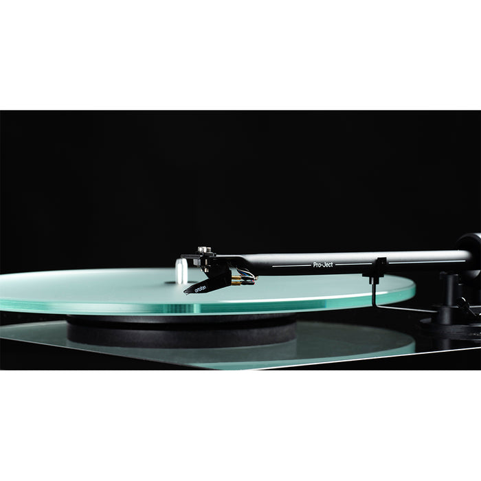 Pro-Ject T1 EVO Phono Belt Driven Turntable with Built-In Switchable Phono Preamp Black Black