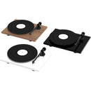 Pro-Ject T1 EVO Phono Belt-Driven Turntable with Built-In Switchable Phono Preamp White White