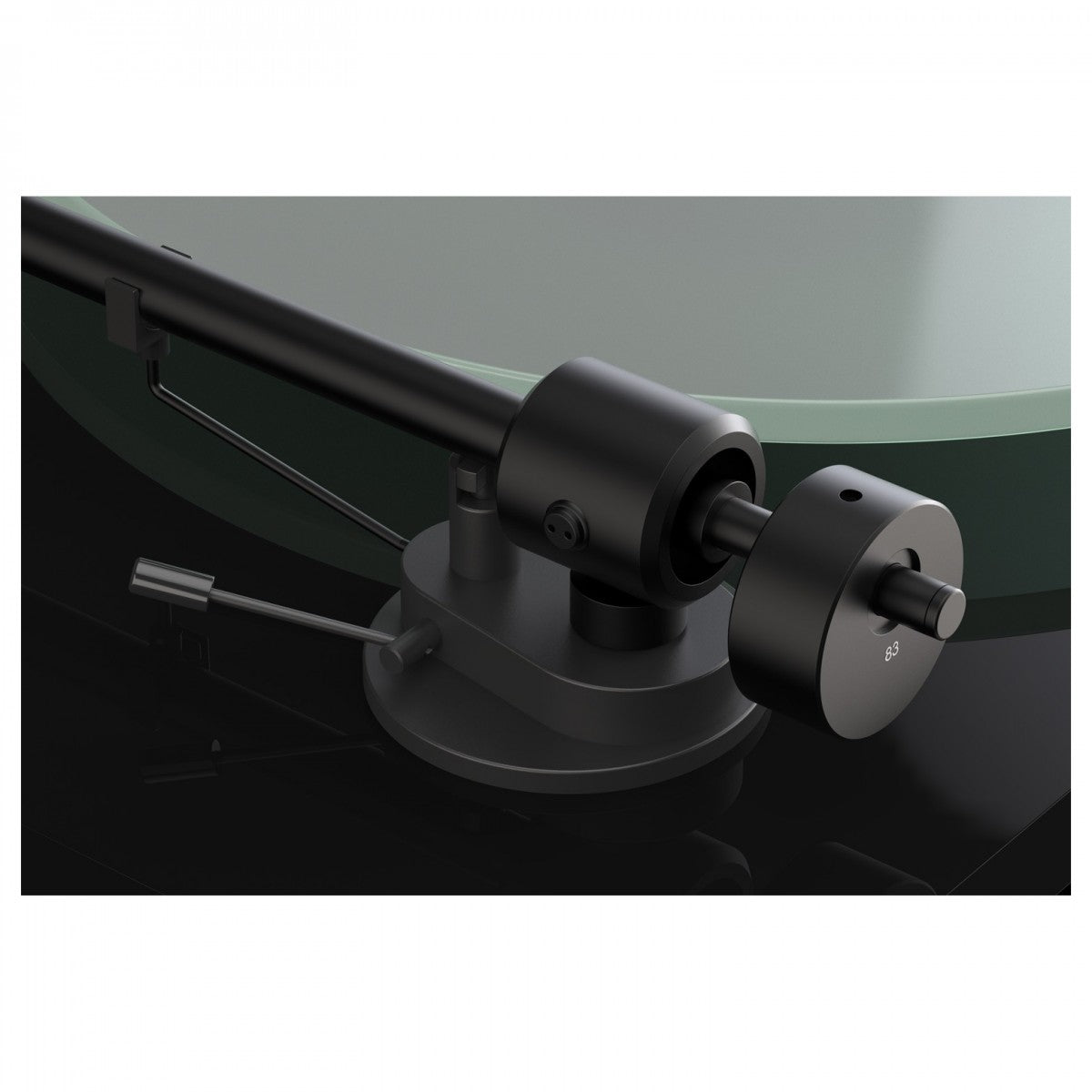 Pro-Ject T1 EVO Standard Turntable with Ruark MR1 MK3 Active Bluetooth Speakers & RS1 Subwoofer Black