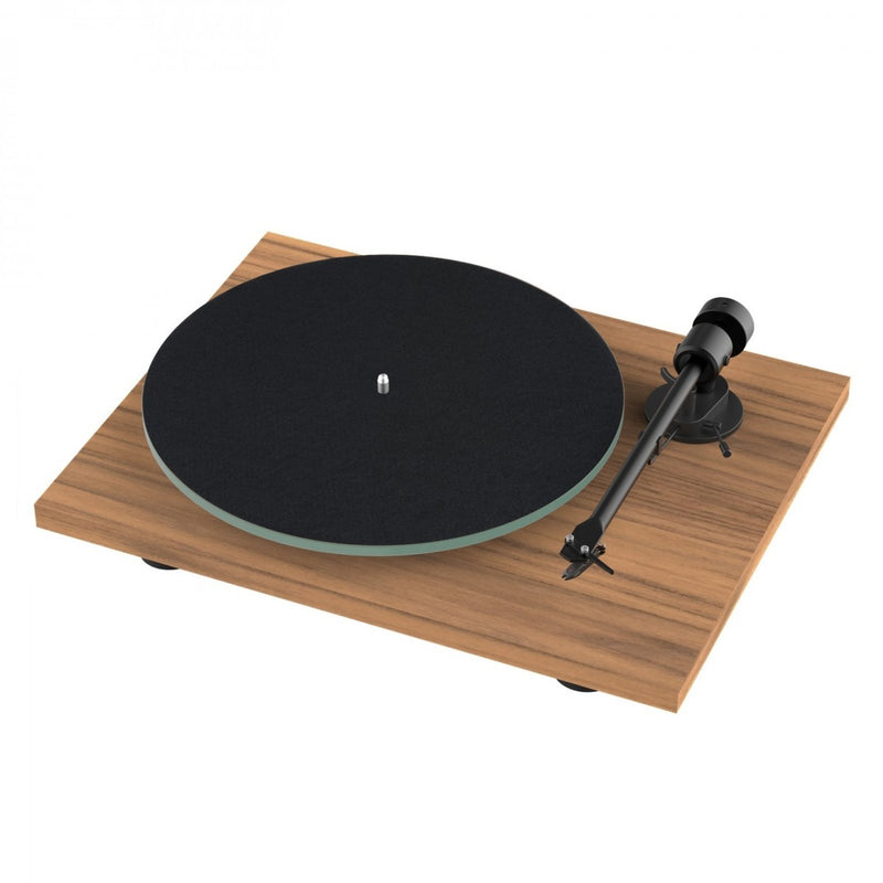 Pro-Ject T1 EVO Standard Turntable with Ruark MR1 MK3 Active Bluetooth Speakers & RS1 Subwoofer Walnut