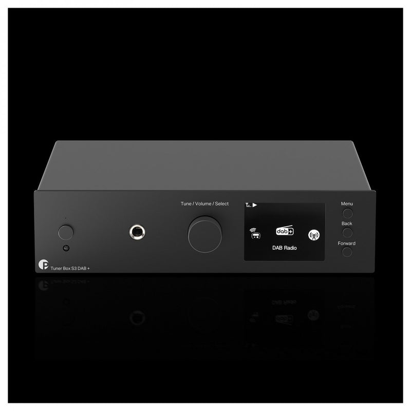 Pro-Ject Tuner Box S3 Internet DAB+ DAB FM Tuner Black Black