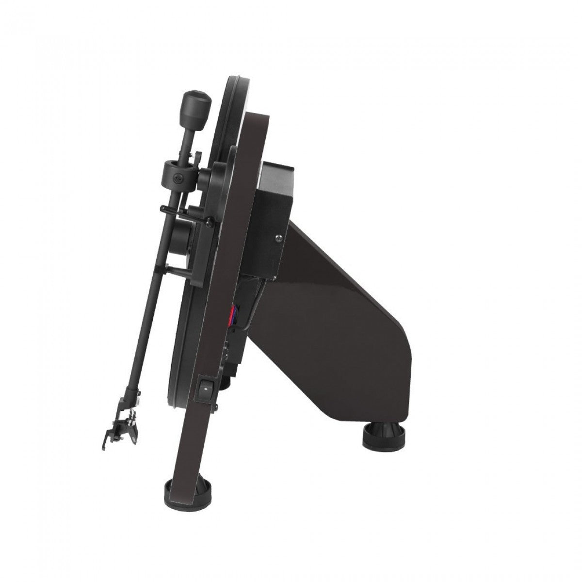 Pro-Ject VT-E BT R Wireless Vertical Bluetooth Turntable Black with VT-E Wallmount Kit Bundle