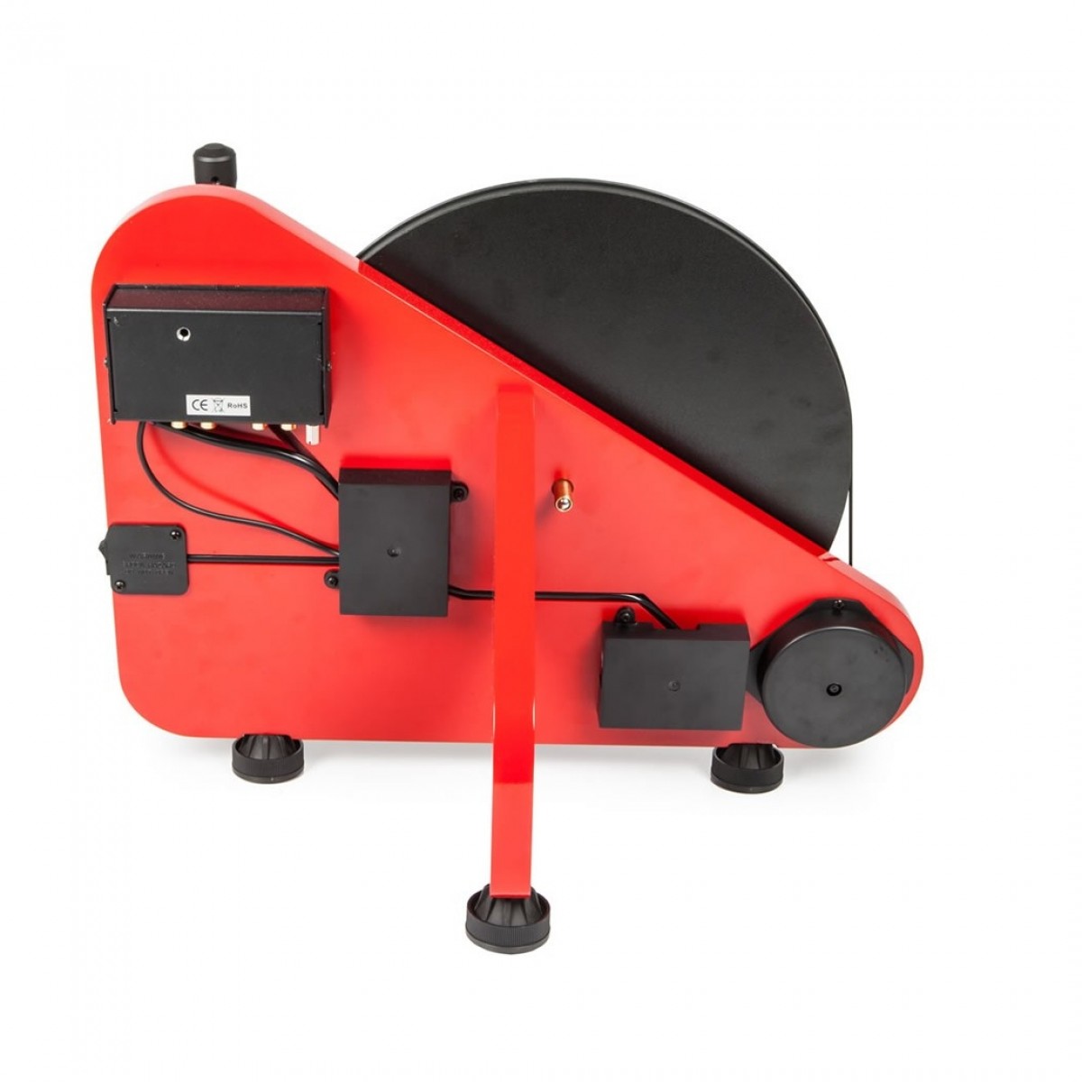 Pro-Ject VT-E BT R Wireless Vertical Bluetooth Turntable Red with VT-E Wallmount Kit Bundle