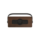 Pure Classic Aura Portable Bluetooth Speaker with Ambient Lighting - Coffee Brown Walnut Brown
