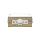 Pure Classic Aura Portable Bluetooth Speaker with Ambient Lighting - Cotton White Oak White
