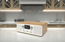 Pure Classic C-D6 DAB+ FM Radio with Bluetooth CD Player Cotton White - Clearance