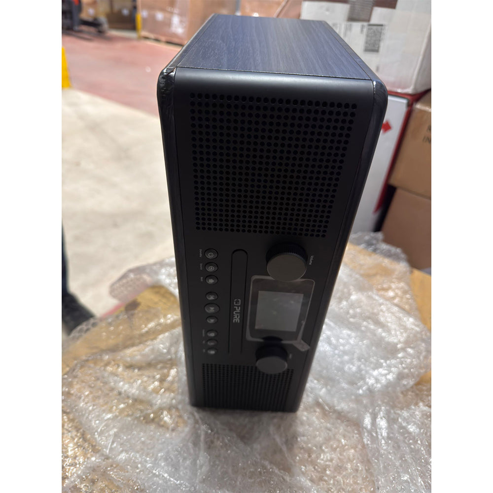 Pure Classic C-D6i All in One Internet Radio with DAB+ FM Bluetooth CD Player Stereo Sound System Black - Ex -Display Clearance