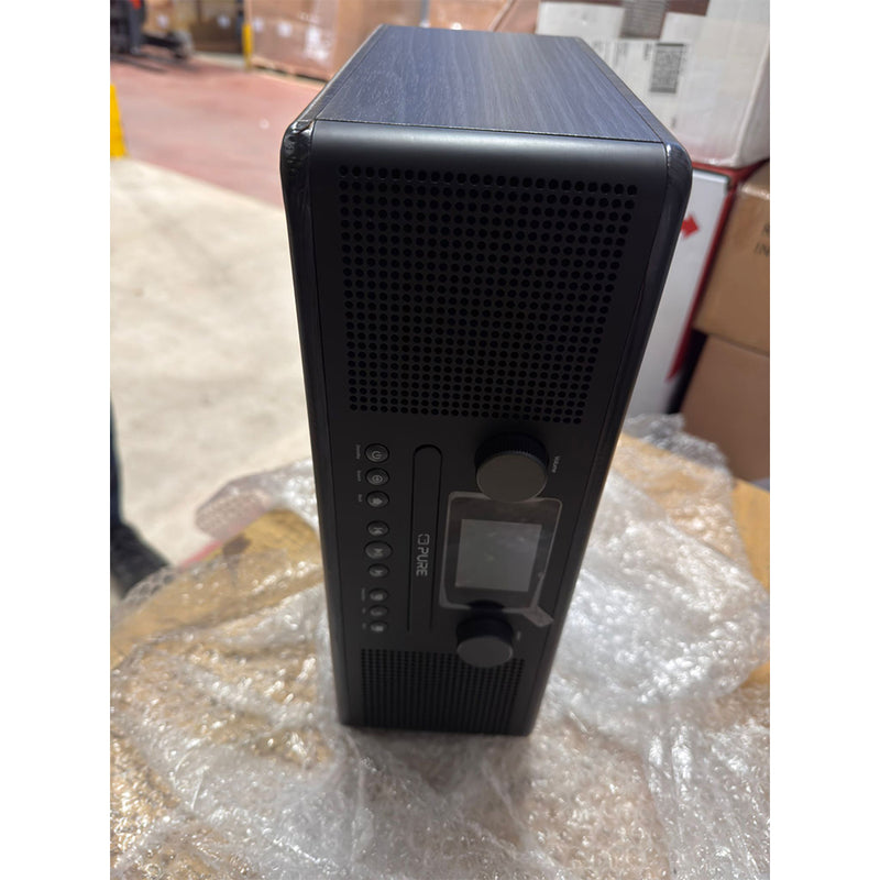 Pure Classic C-D6i All in One Internet Radio with DAB+ FM Bluetooth CD Player Stereo Sound System Black - Ex -Display Clearance