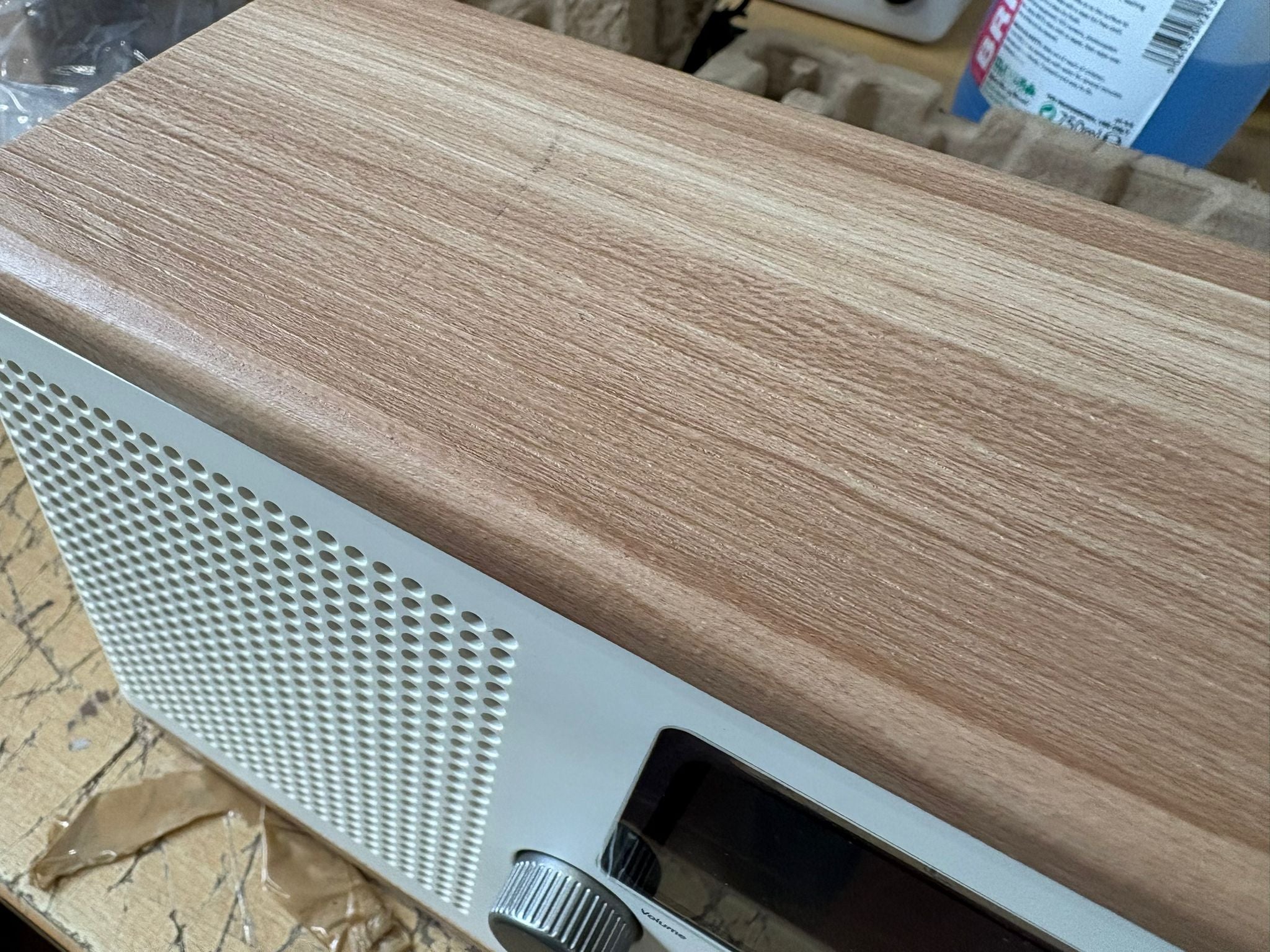 Pure Classic H4 DAB+ FM Portable Digital Radio with Bluetooth Cotton White Ex-display Clearance