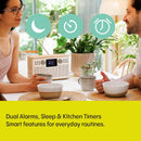 Pure Classic H6 DAB DAB+ FM Stereo Digital Radio with Bluetooth - Cotton White Oak White