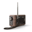 Pure Classic Mini Dab+ FM The Charming Portable Bluetooth Digital Radio - Coffee Black Walnut Black