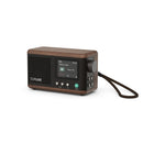 Pure Classic Mini Dab+ FM The Charming Portable Bluetooth Digital Radio - Coffee Black Walnut Black