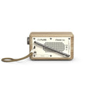 Pure Classic Mini Dab+ FM The Charming Portable Bluetooth Digital Radio - Cotton White Oak White
